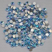 Стразы SS4, стекло (Light Sapphire AB), 50 шт. арт 106195