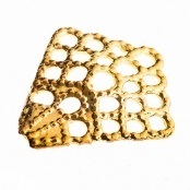 Одиночный дизайн "Корона" (металлическая, золото) арт 106580