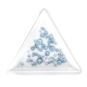 Стразы MIX SS3-12 стекло (Opal Blue) уп/100шт