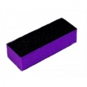 Блок шлифовочный 3-х сторонний 100/180 грит, черно-фиолетовый