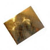 Фольга цветная (переводная) -золото с рисунком, 1 метр, № 46
