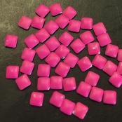 Квадрат пластиковый для дизайна 2х2мм уп/50шт (розовый), арт 106349
