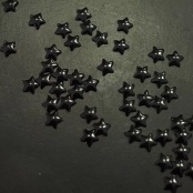 Звезда металлическая уп/50шт (черная), арт 106004