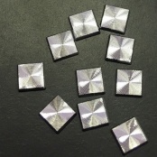 Квадрат металлический d.3.8мм уп/10шт (серебро) арт 106343