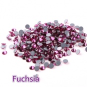 Стразы SS4, стекло (Fuchsia), 100 шт