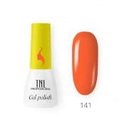 Гель-лак TNL 8 Чувств Mini №141 - оранжевая глазурь (3,5 мл.)